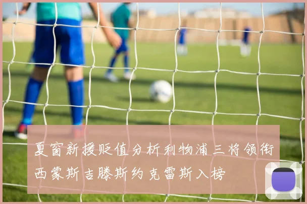 夏窗新援贬值分析利物浦三将领衔西蒙斯吉滕斯约克雷斯入榜